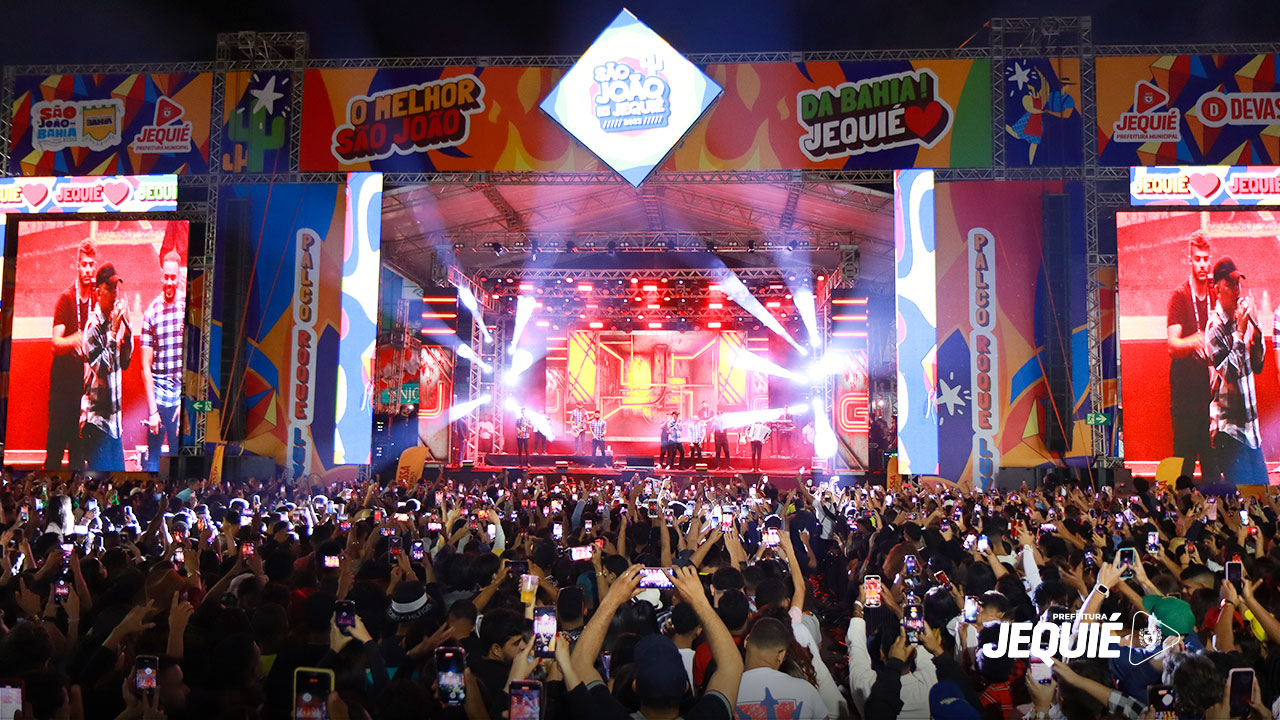 Com shows de João Gomes e Chambinho do Acordeon, São João de Jequié chega a 60 mil pessoas na noite de sexta-feira